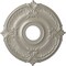 Ekena Millwork Attica Ceiling Medallion (Fits Canopies up to 5"), Hand-Painted Pearl White, 18"OD x 4"ID x 5/8"P CM18ATPWS - alternate 1